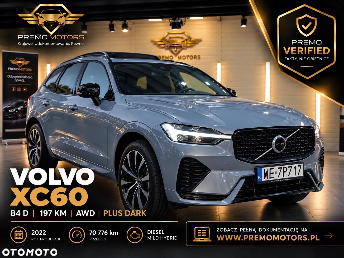 Volvo XC 60 B4 D AWD Plus Dark